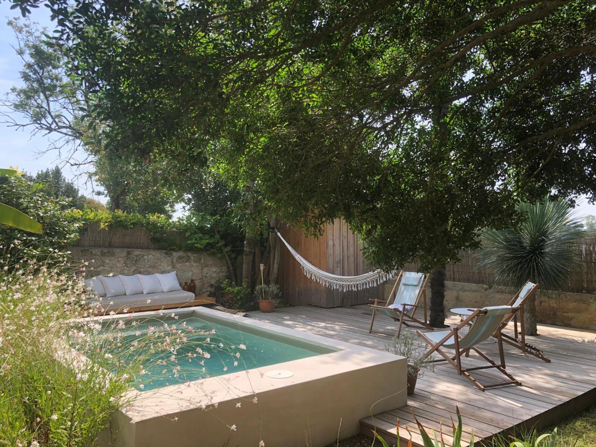 Songes Au Lit Du Fleuve Bed and Breakfast Cambes  Buitenkant foto