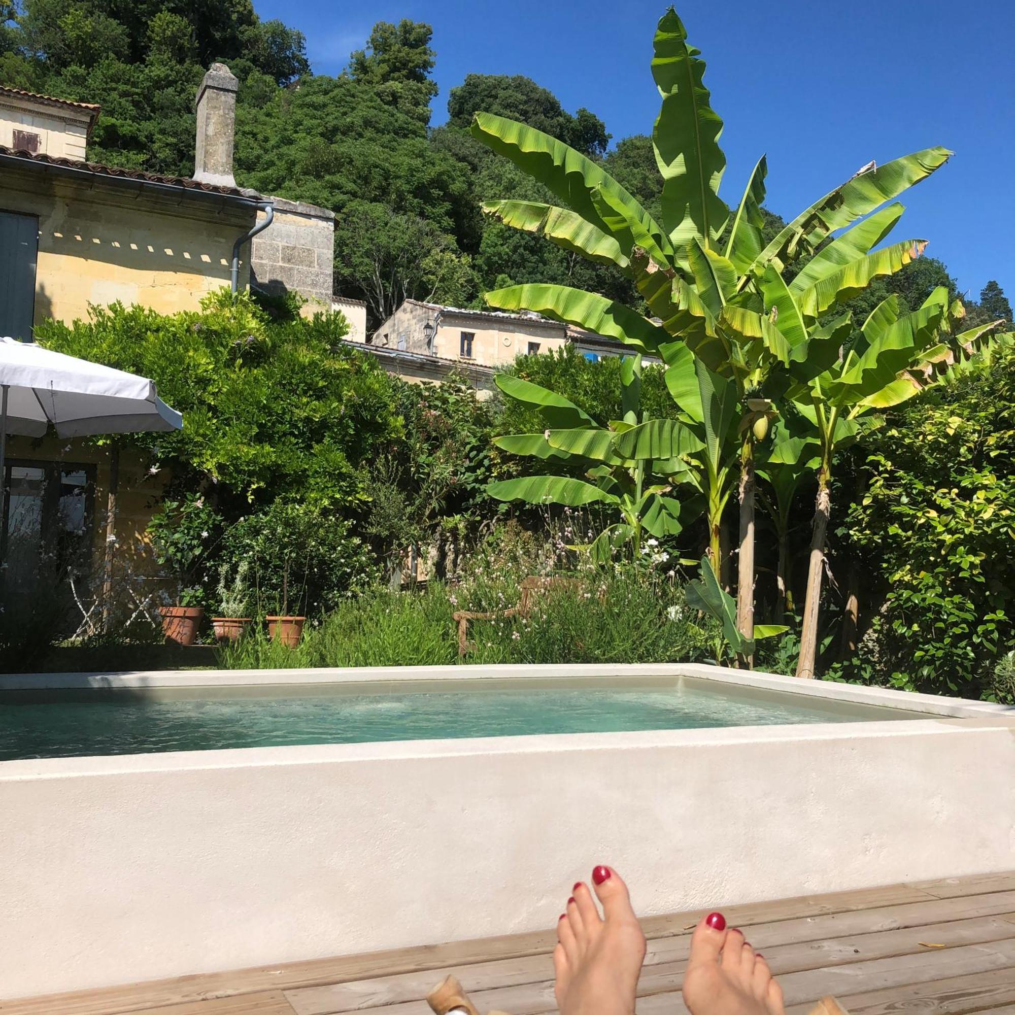 Songes Au Lit Du Fleuve Bed and Breakfast Cambes  Buitenkant foto